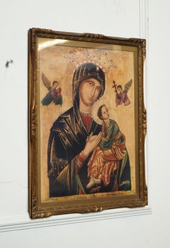 LOVELY DECORATIVE VINTAGE PRiNT OF 'OUR LADY OF PERPETUAL'