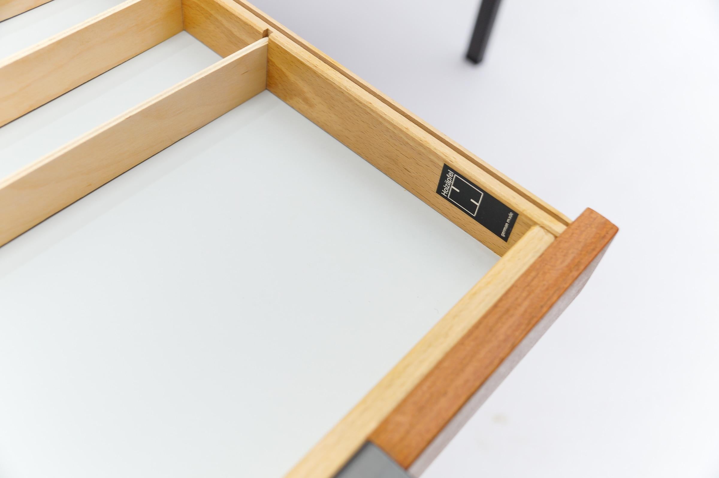 Lovely Desk by Herbert Hirche for Holzäpfel, Germany, 1960s For Sale 5