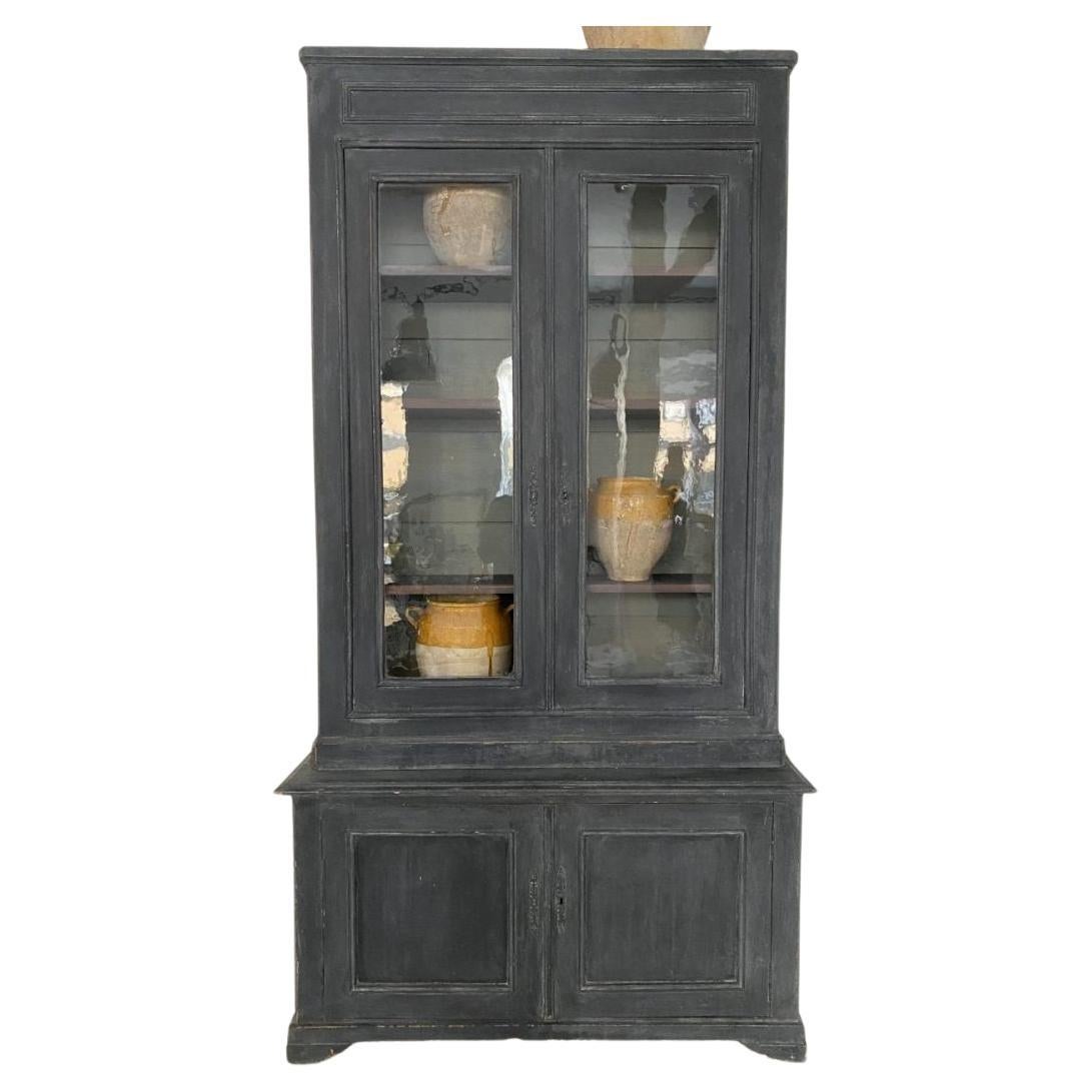 Lovely Display Cabinet / Tallboy, France For Sale