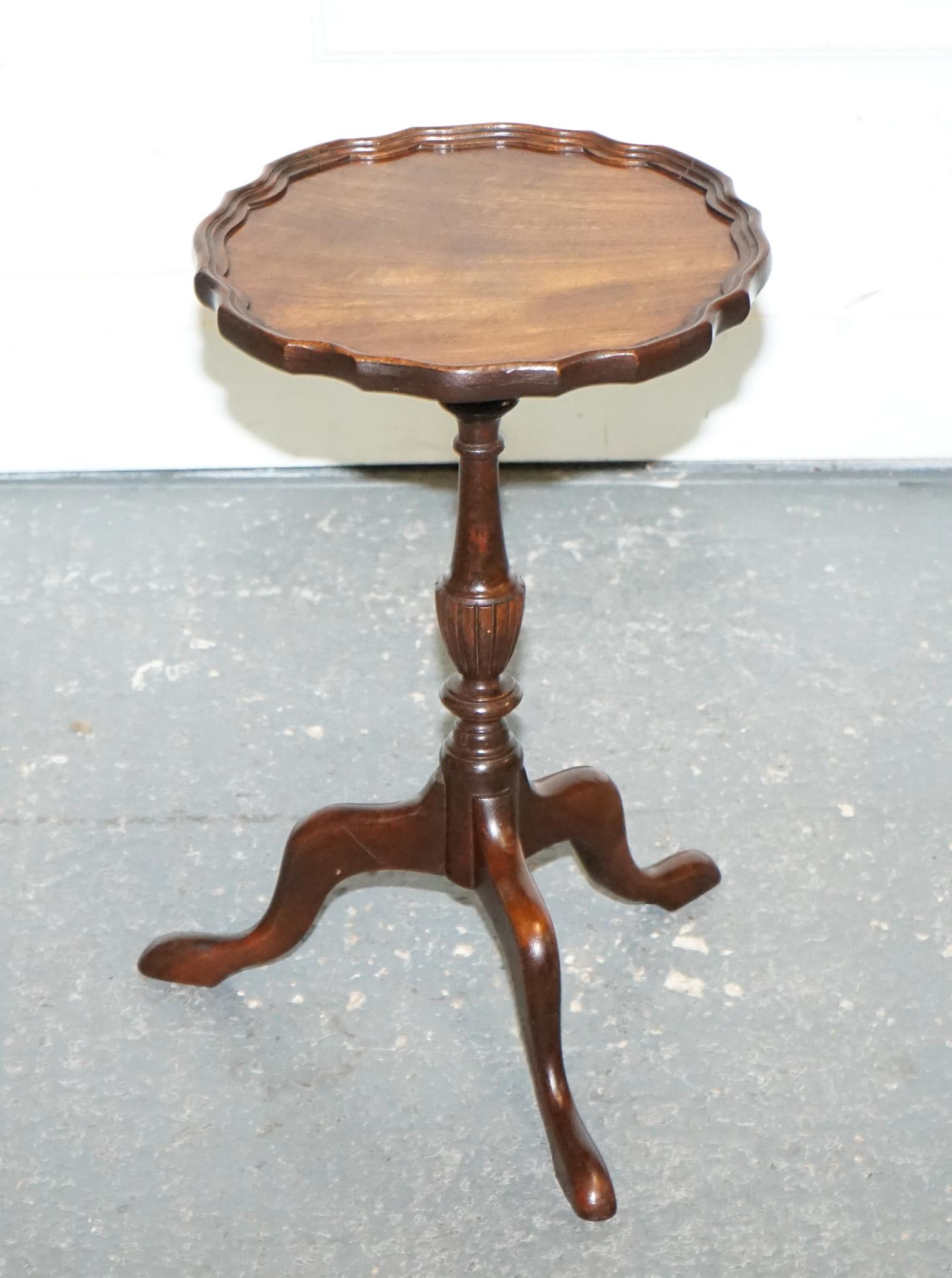 
Antiques of London



We are delighted to offer for sale this Lovely Flamed Hardwood Piecrust Top Side End Wine Tripod Table.

Discover Unique Treasures from a Luxurious Cobham Showroom Mansion!

Explore our thoughtfully selected inventory and find