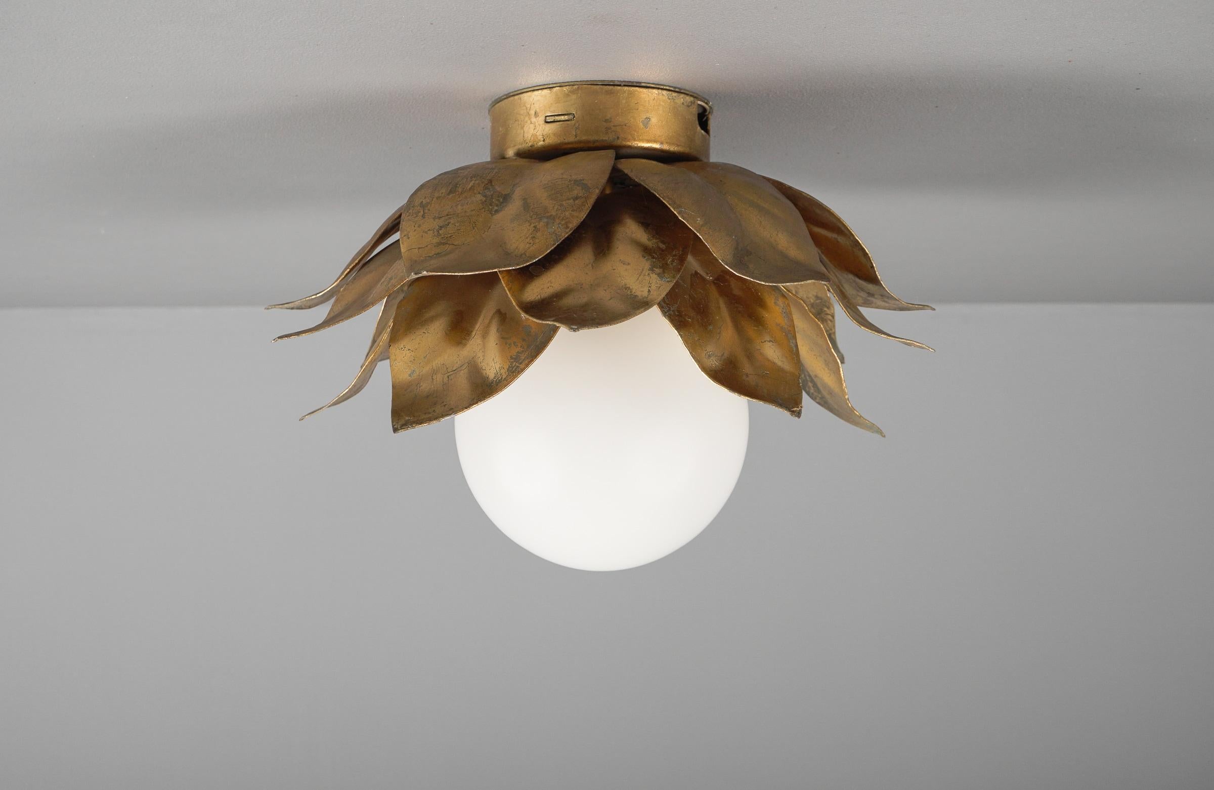 Lovely Florentine Ceiling Lamp by, Germany 1960s In Good Condition For Sale In Nürnberg, Bayern