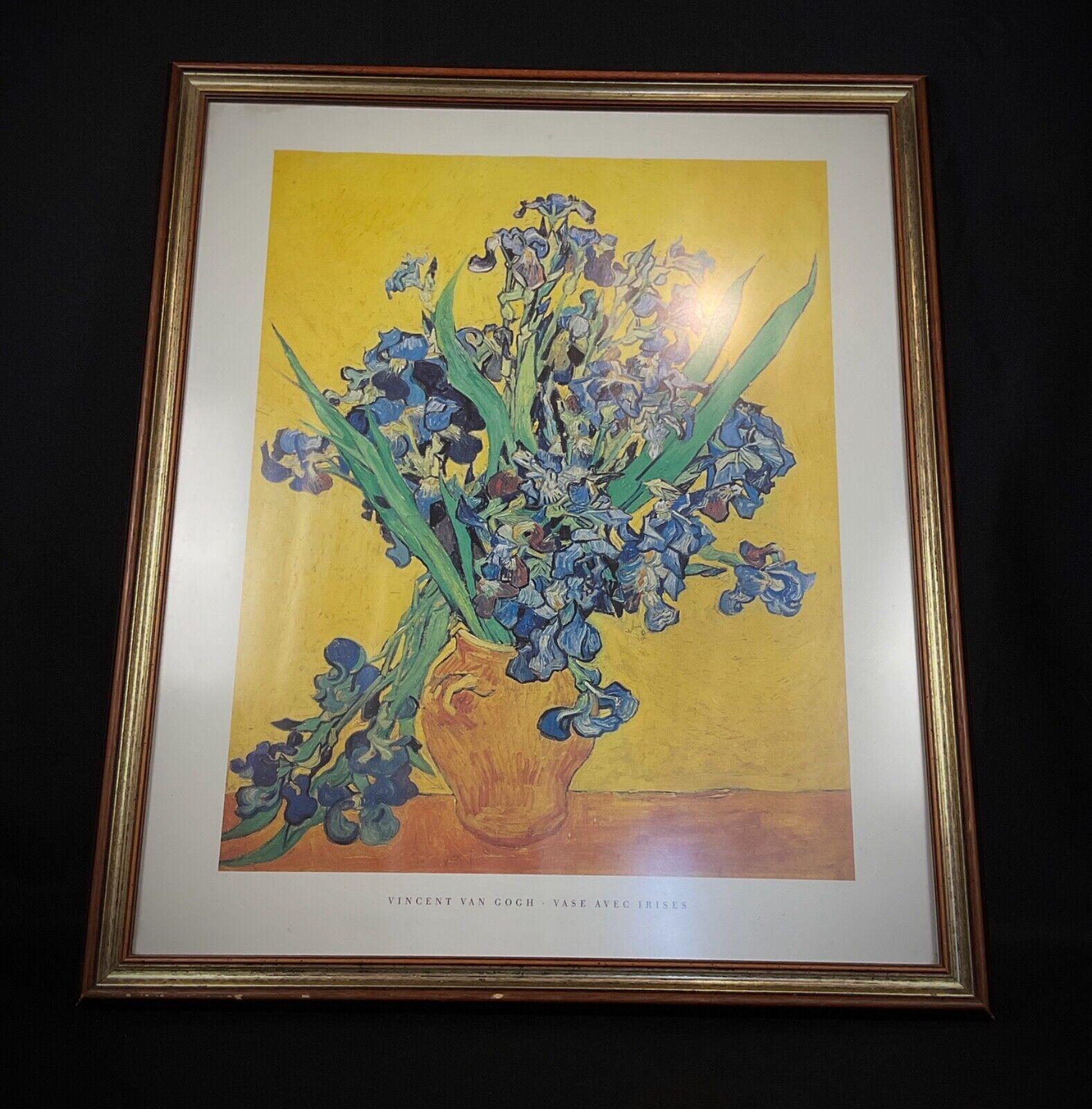20th Century Lovely Framed Reproduction Print of Vincent van Gogh’s 