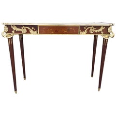 Lovely French Antique Console Table with Bronze, Louis XV