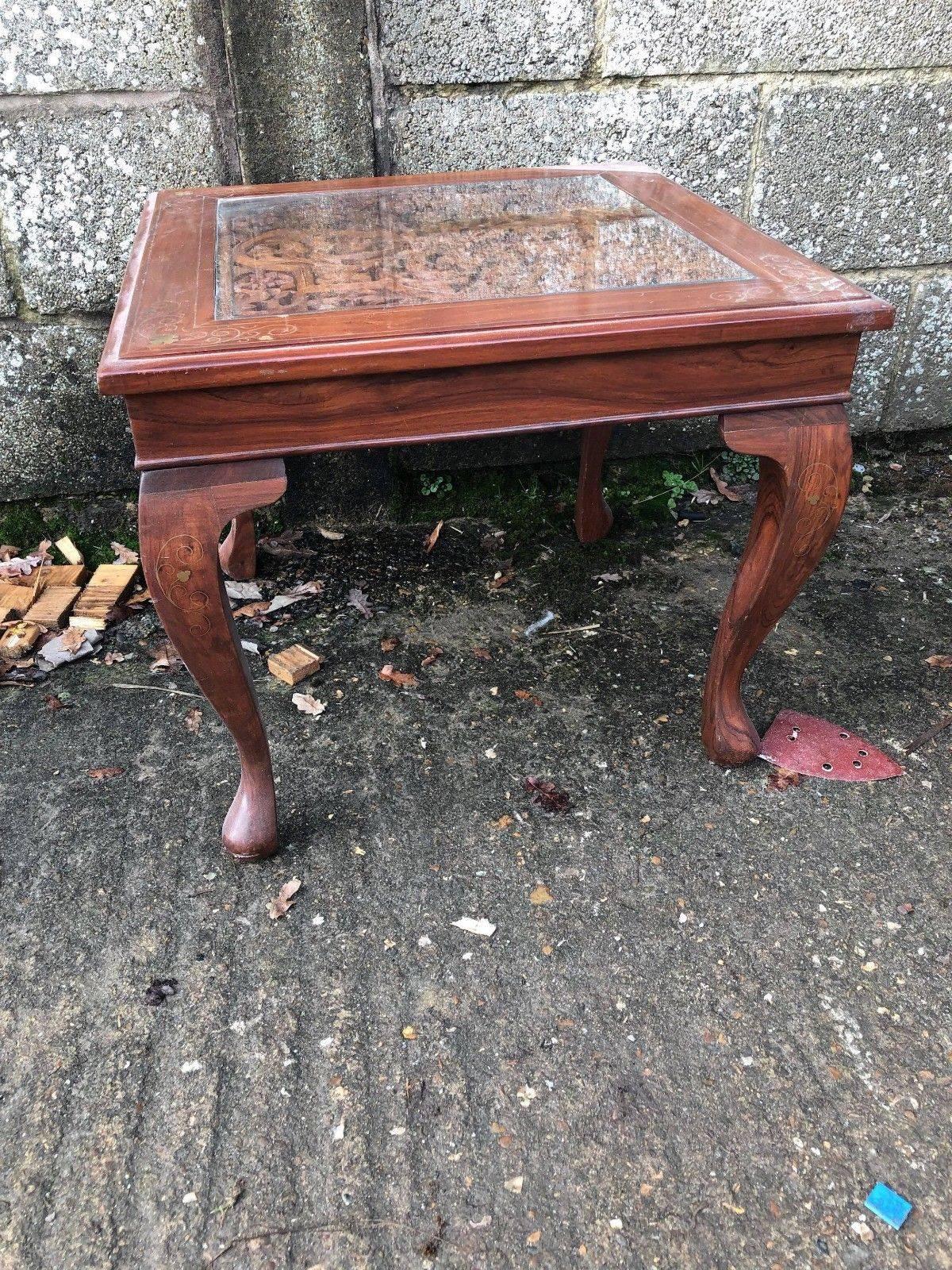 19th Century Lovely French Antique Side Table with Intricate Carving For Sale