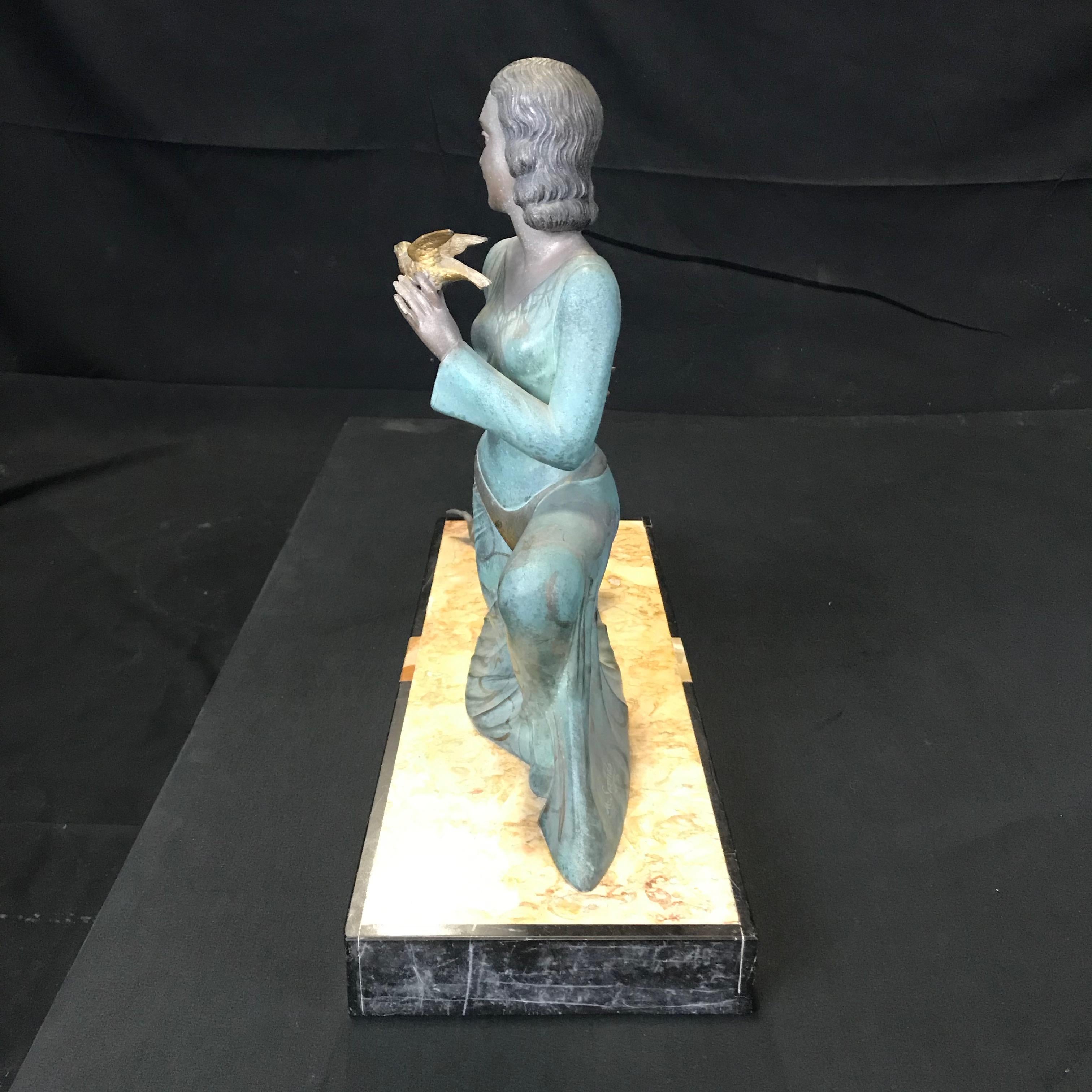 Lovely French Art Deco Sculpture 