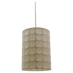 Schöne geometrische Cocoon-Hängelampe von Goldkant Leuchten, 1960er Jahre, Deutschland