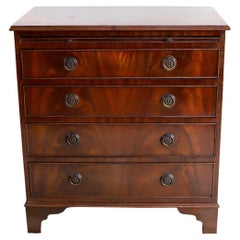 Lovely George III Style Mahogany Bachelor's Chest of Drawers