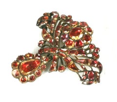 Lovely Georgian Paste Corsage Brooch