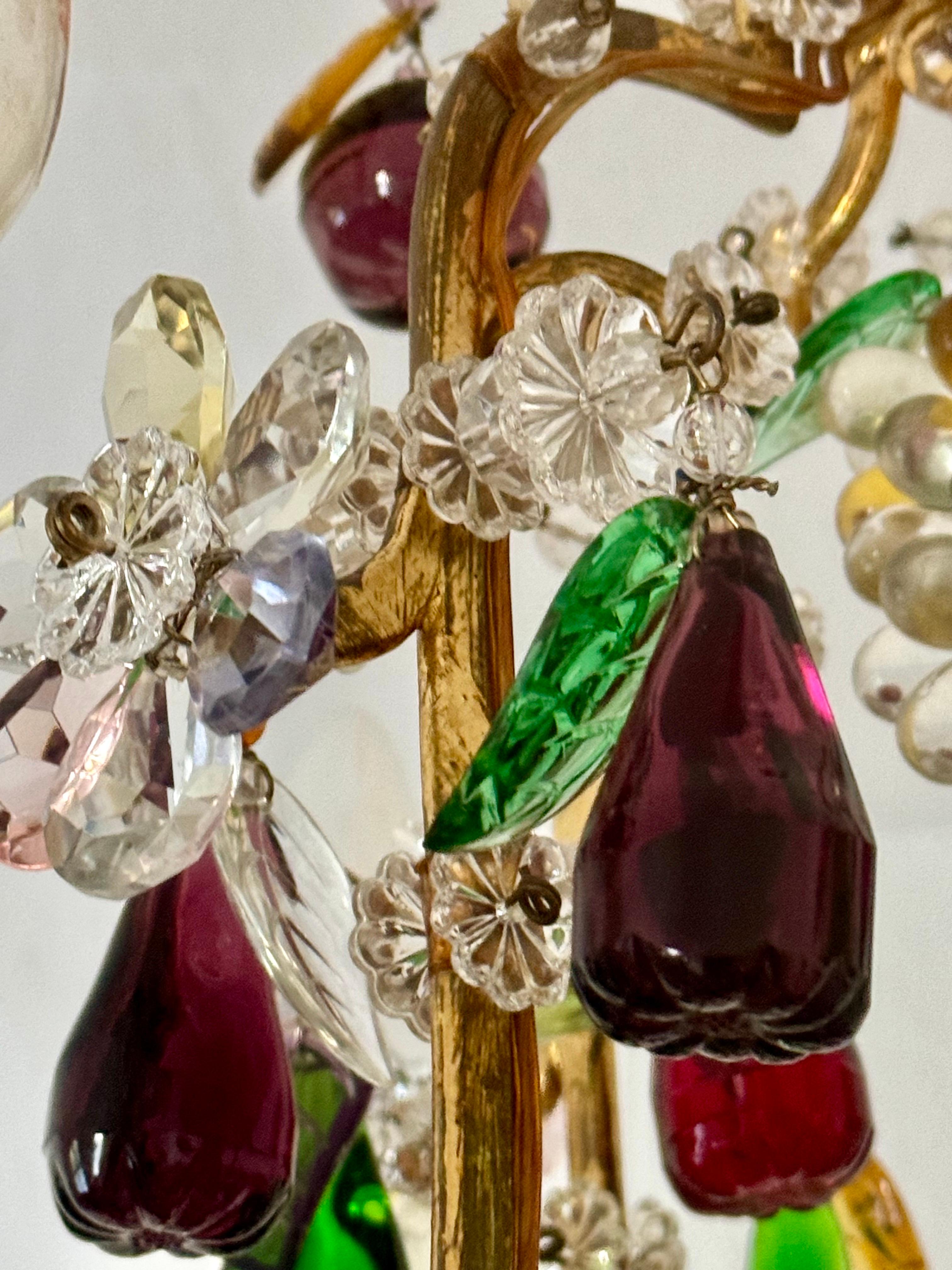 Lovely Gilt Iron and Glass 