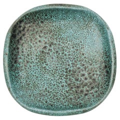 Used Lovely Green Studio Ceramic Plate by Wilhelm & Elly Kuch, 1960s, Germany