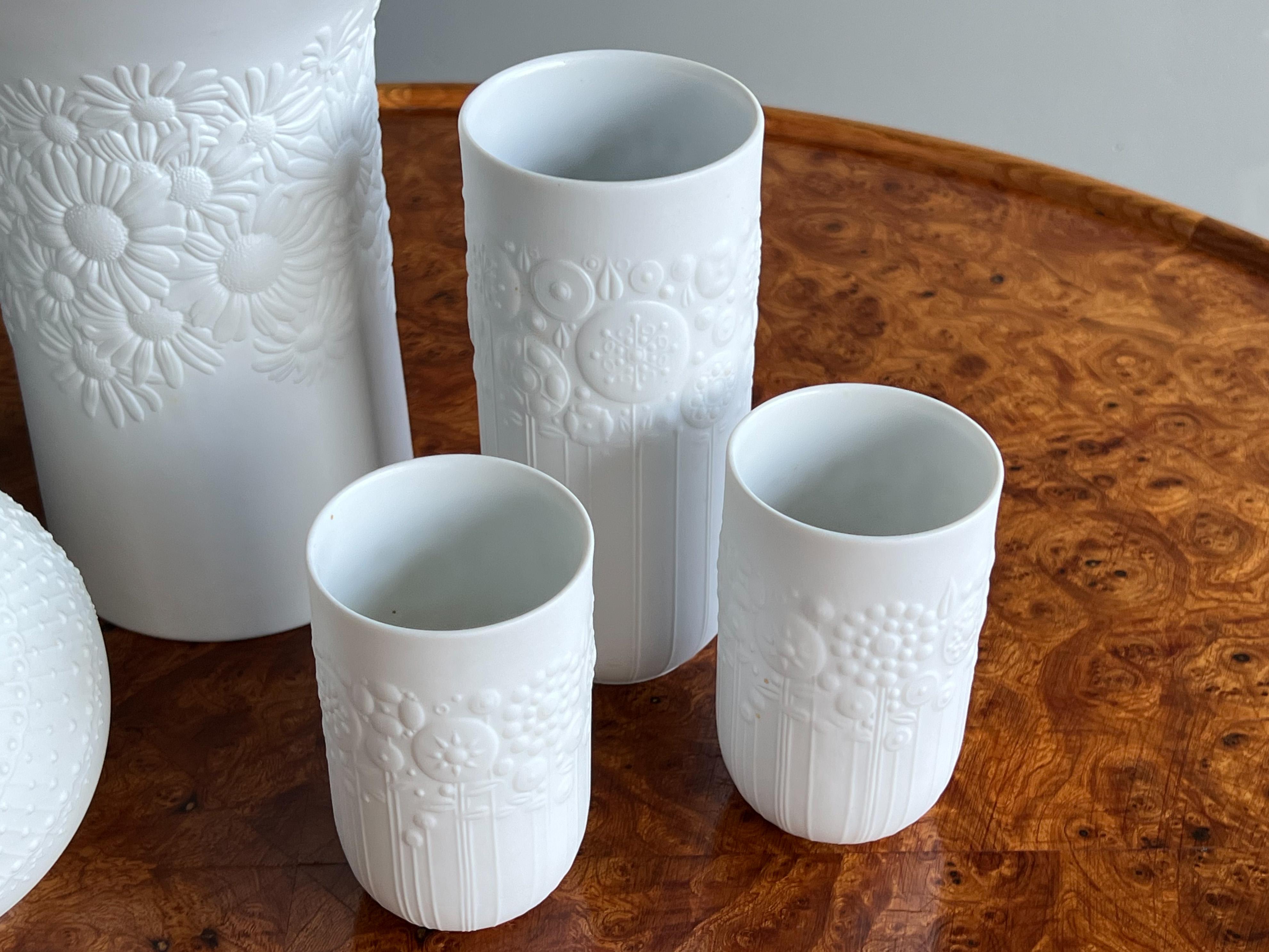 Lovely Group of Porcelain Kaiser/Rosenthal-Germany Björn Wiinblad, Manfred Frey For Sale 5