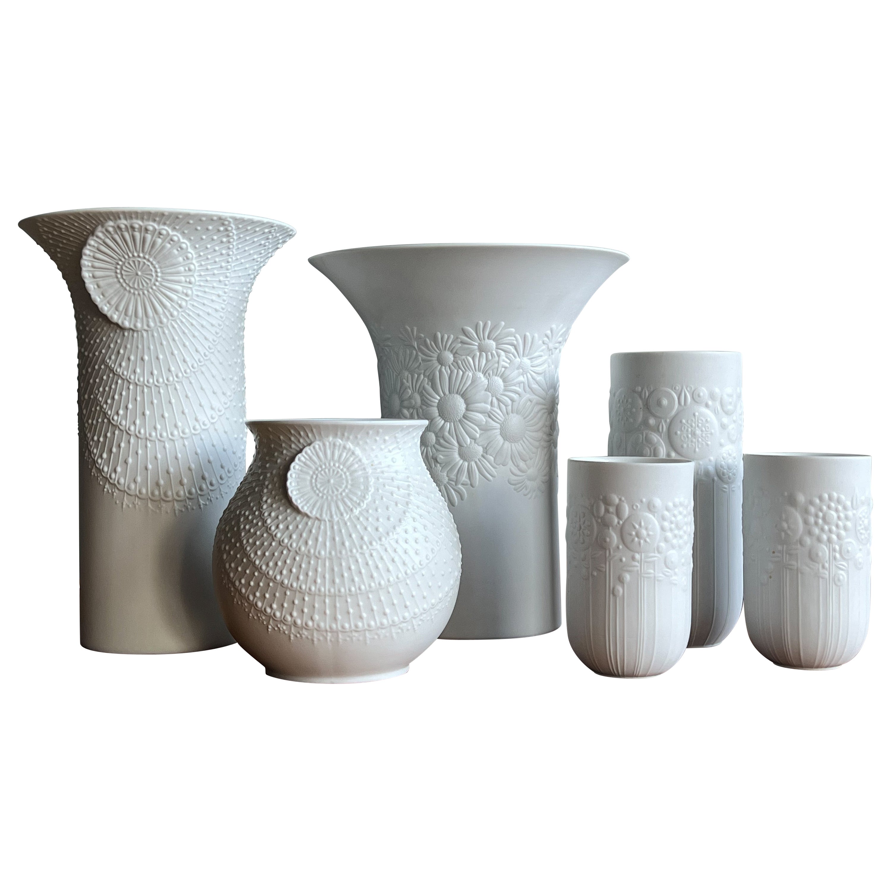 Precioso grupo de porcelana Kaiser/Rosenthal-Alemania Björn Wiinblad, Manfred Frey