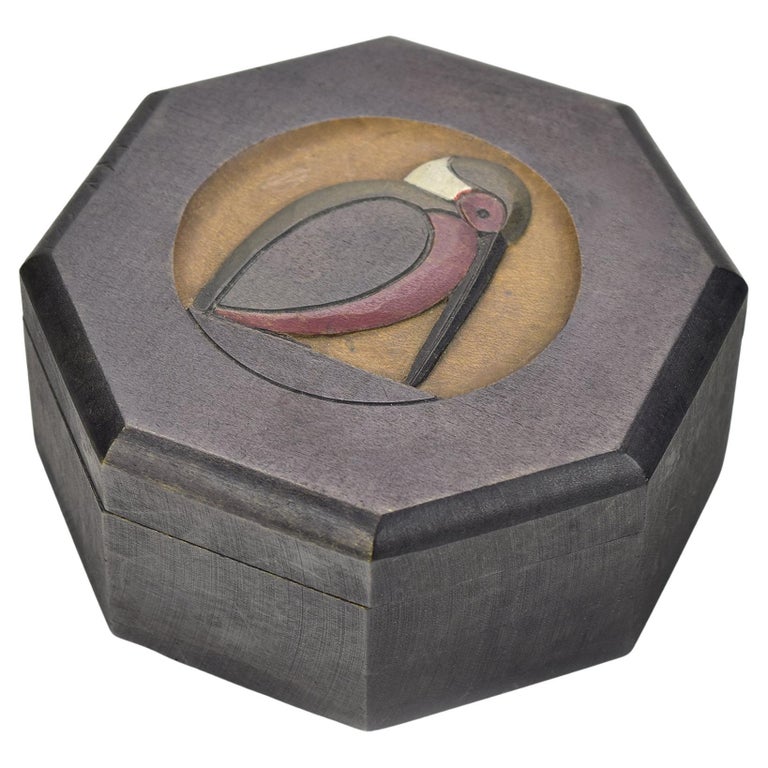 Teak Masala Box From Rajasthan - Ca 1900 Teak Masala Box From Rajasthan - Ca 1900