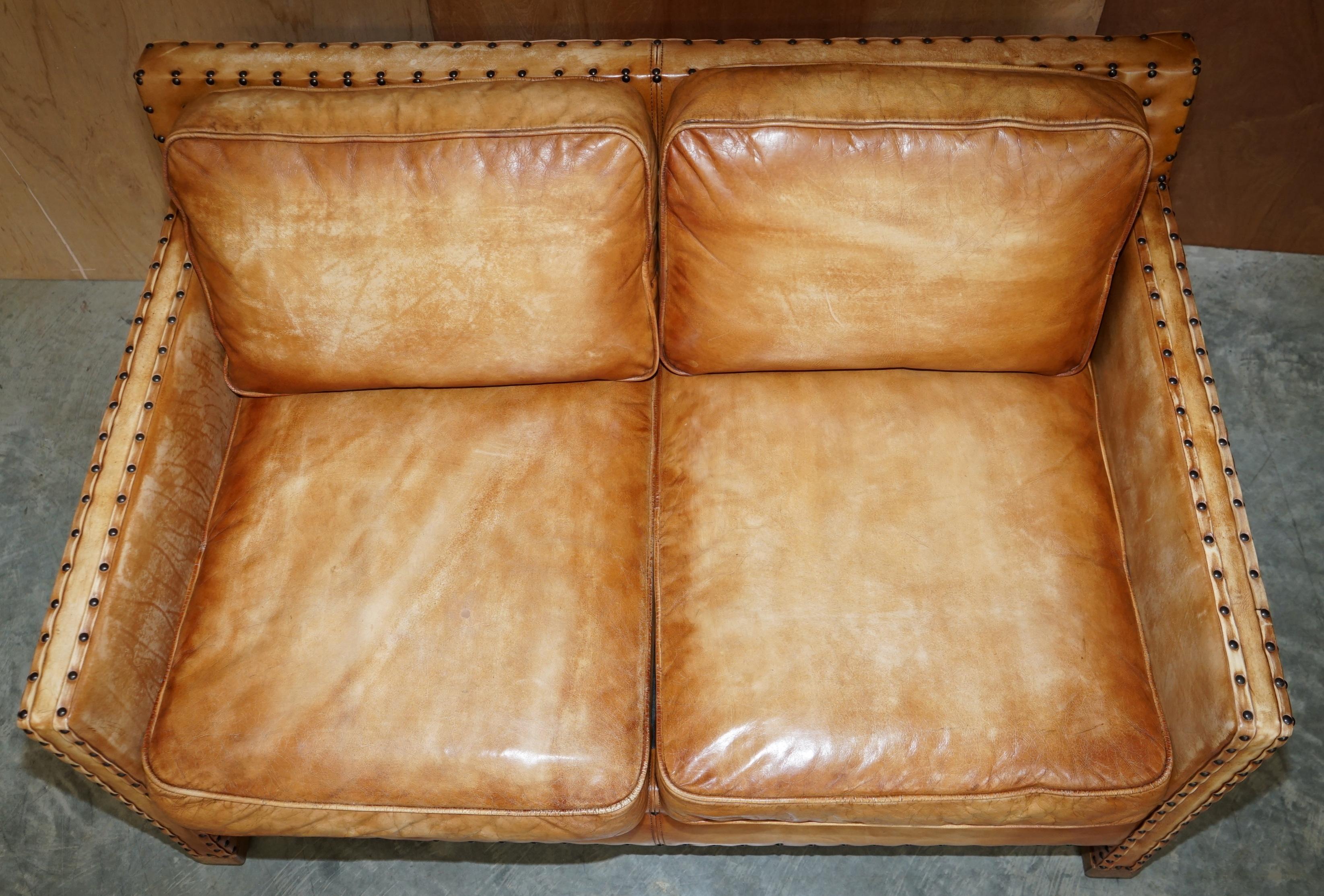 studded sofa