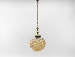 Lovely Huge Bubble Glass Ceiling Lamp by Helena Tynell for Limburg, 1960s