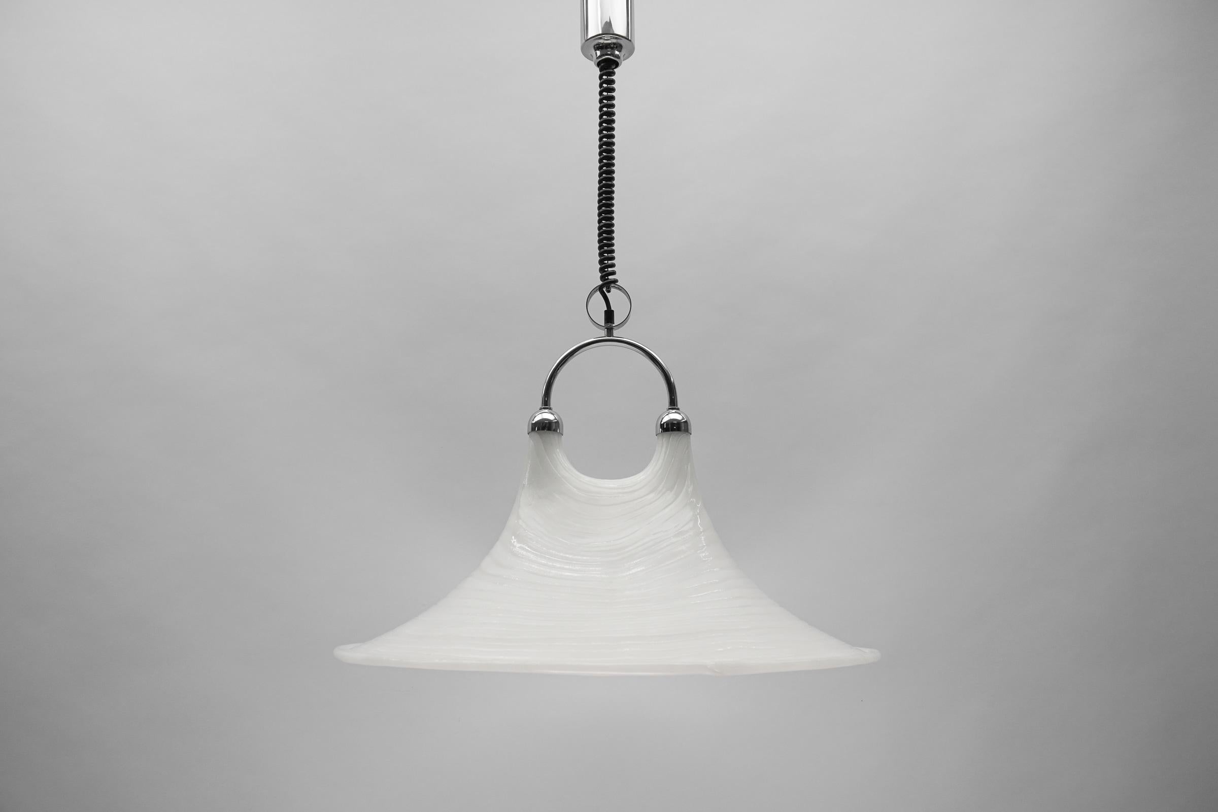 Mid-Century Modern Énorme lampe organique de Gebrüder Cosack, datant des années 1970, d'une grande modernité du milieu du siècle dernier en vente