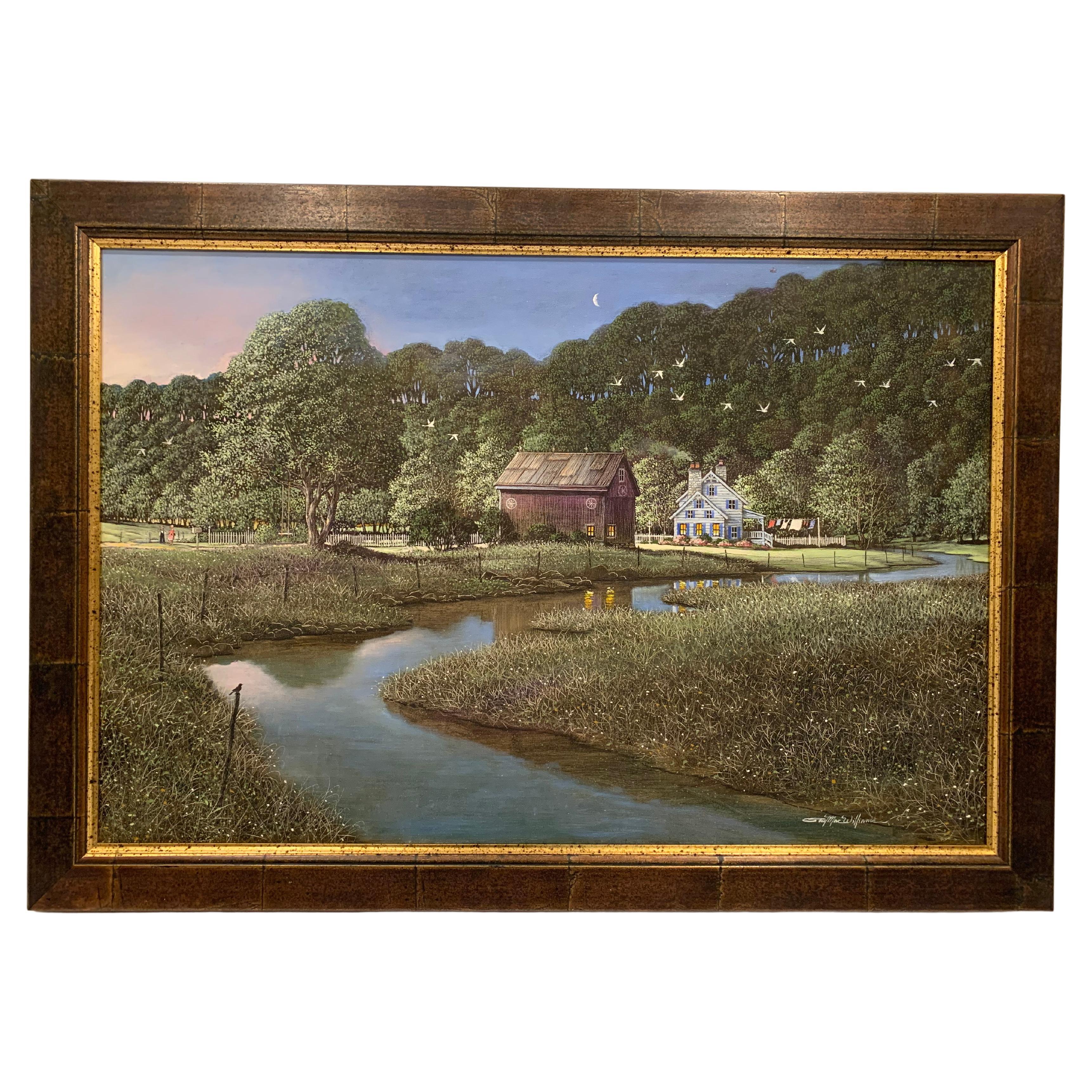 Paesaggio incantevole del famoso artista di Filadelfia Paul Macwilliams