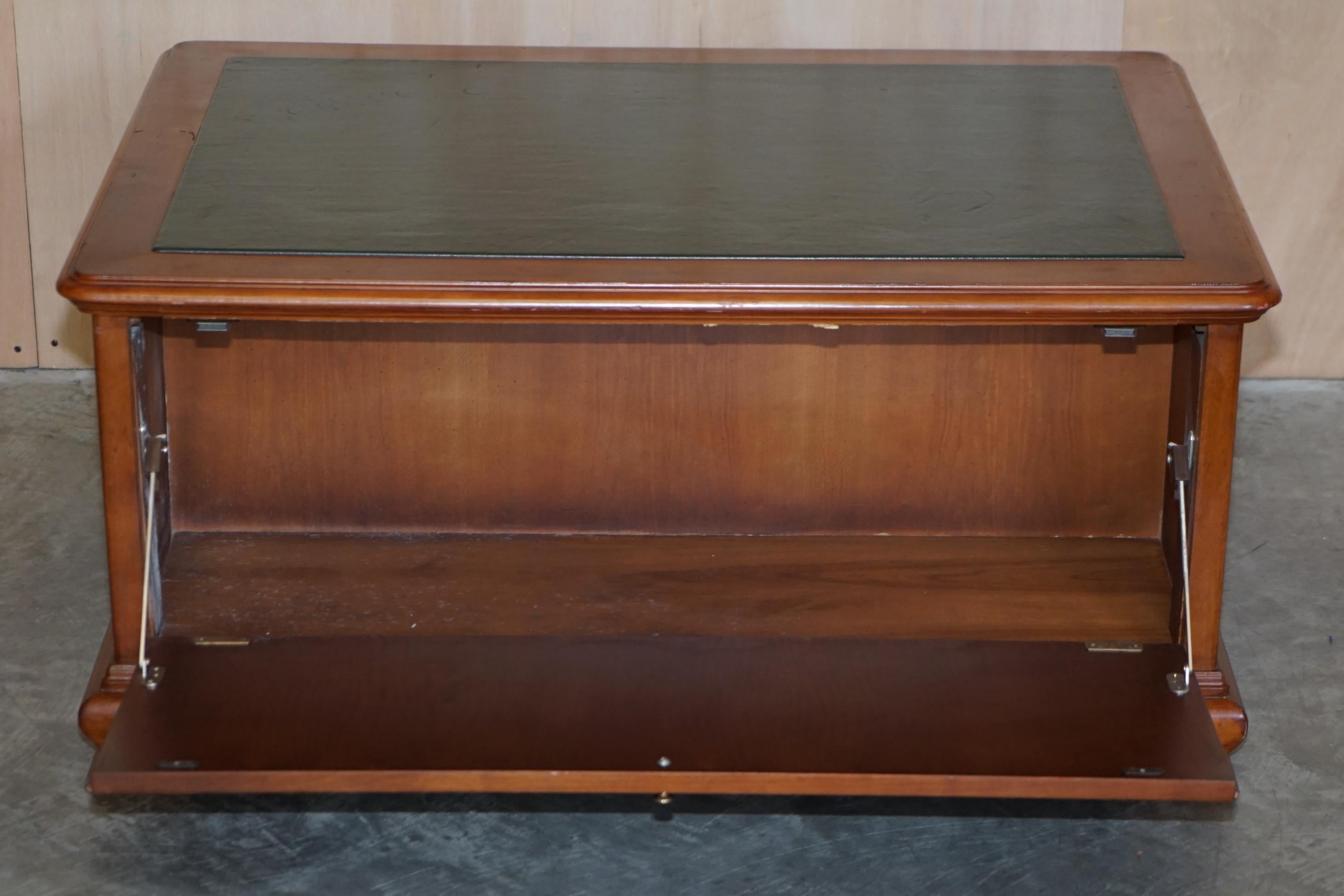 Lovely Large Faux Book Scholars Library Coffee Table with Large Internal Storage 2