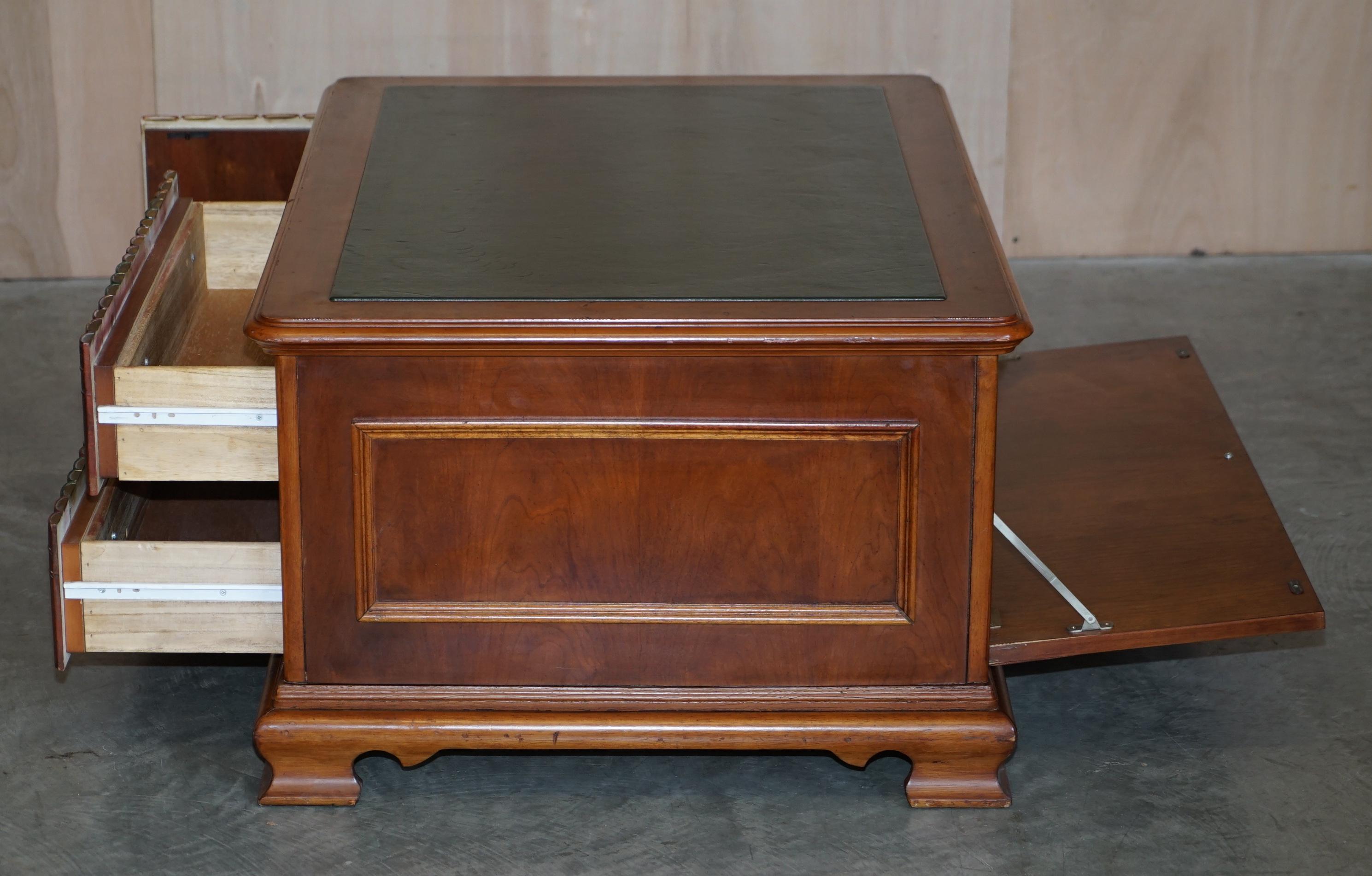 Lovely Large Faux Book Scholars Library Coffee Table with Large Internal Storage 4