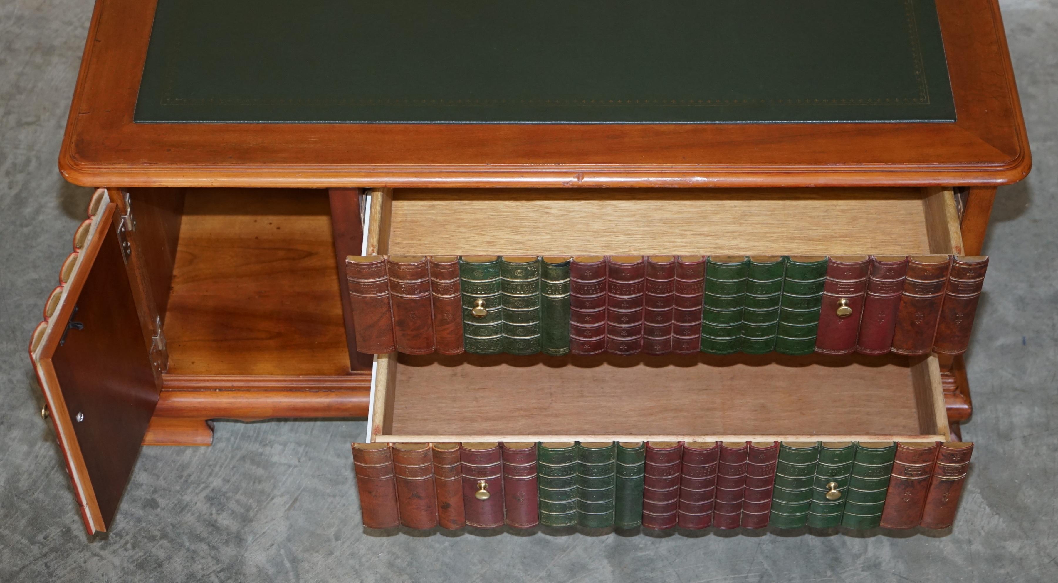 Lovely Large Faux Book Scholars Library Coffee Table with Large Internal Storage 6