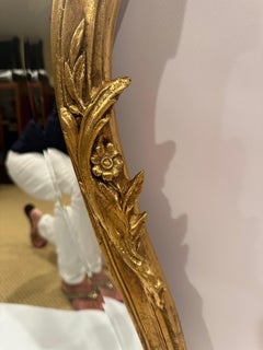 Lovely Large Friedman Brothers Gilded Gesso Wall Mirror