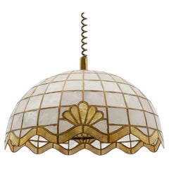 Lovely large Mid-Century Modern ceiling lamp, Italy 1960s