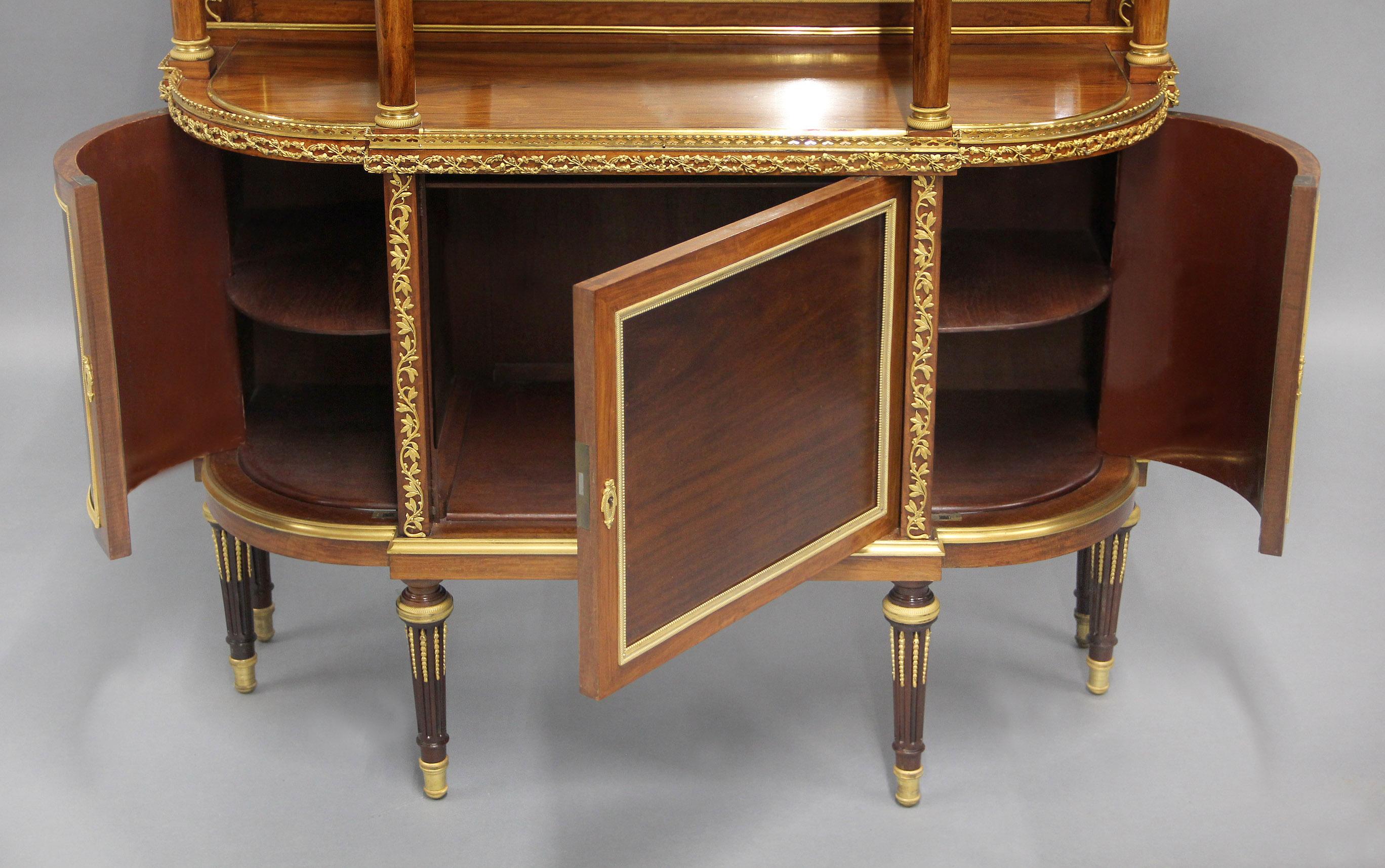Lovely Late 19th Century English Cabinet / Server by Hampton & Sons For Sale 1
