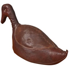 Lovely Leather Duck by Dimitri Omersa
