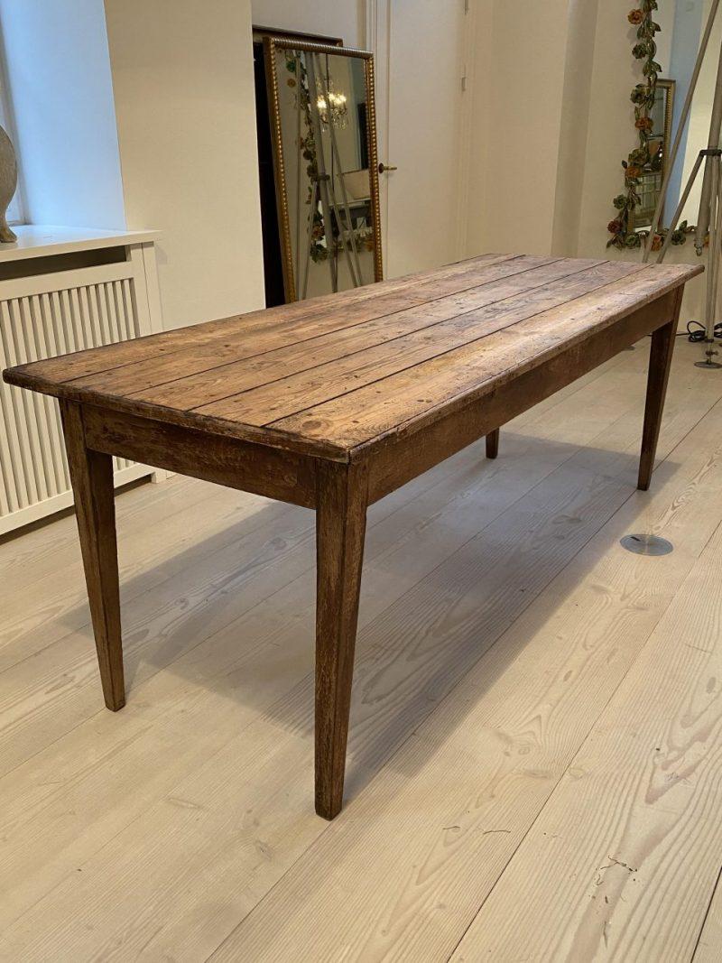Lovely Long Table, France circa 1890-1900 In Good Condition For Sale In Copenhagen K, DK