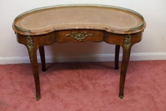 Lovely Louis XV Style Kidney Shaped Writing Table