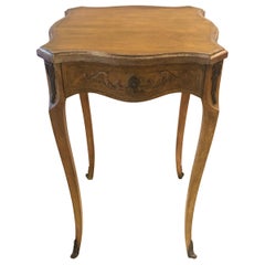 Lovely Louis XVI French Painted Side Table