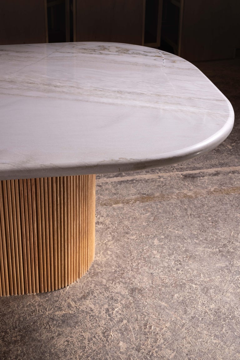 Lovely, Lovely, White Dining Table For Sale at 1stDibs