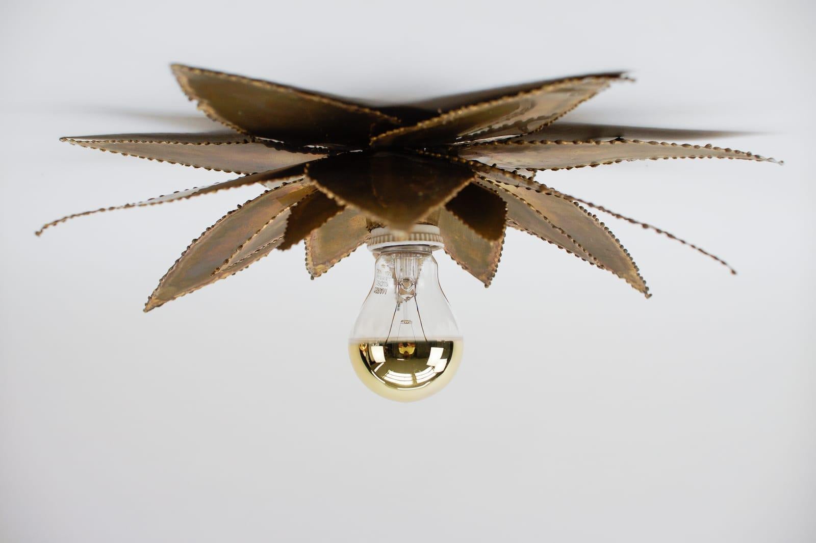 Lovely Brass Lamp by Svend Aage Holm Sorensen, 1960s 1
