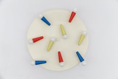 Lovely Mid-Century Modern Ceiling Flush Mount Lamp, 1960s, Italy