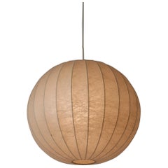 Graziosa lampada a sospensione Cocoon della modernità di metà secolo o luce a sospensione Germania anni '60