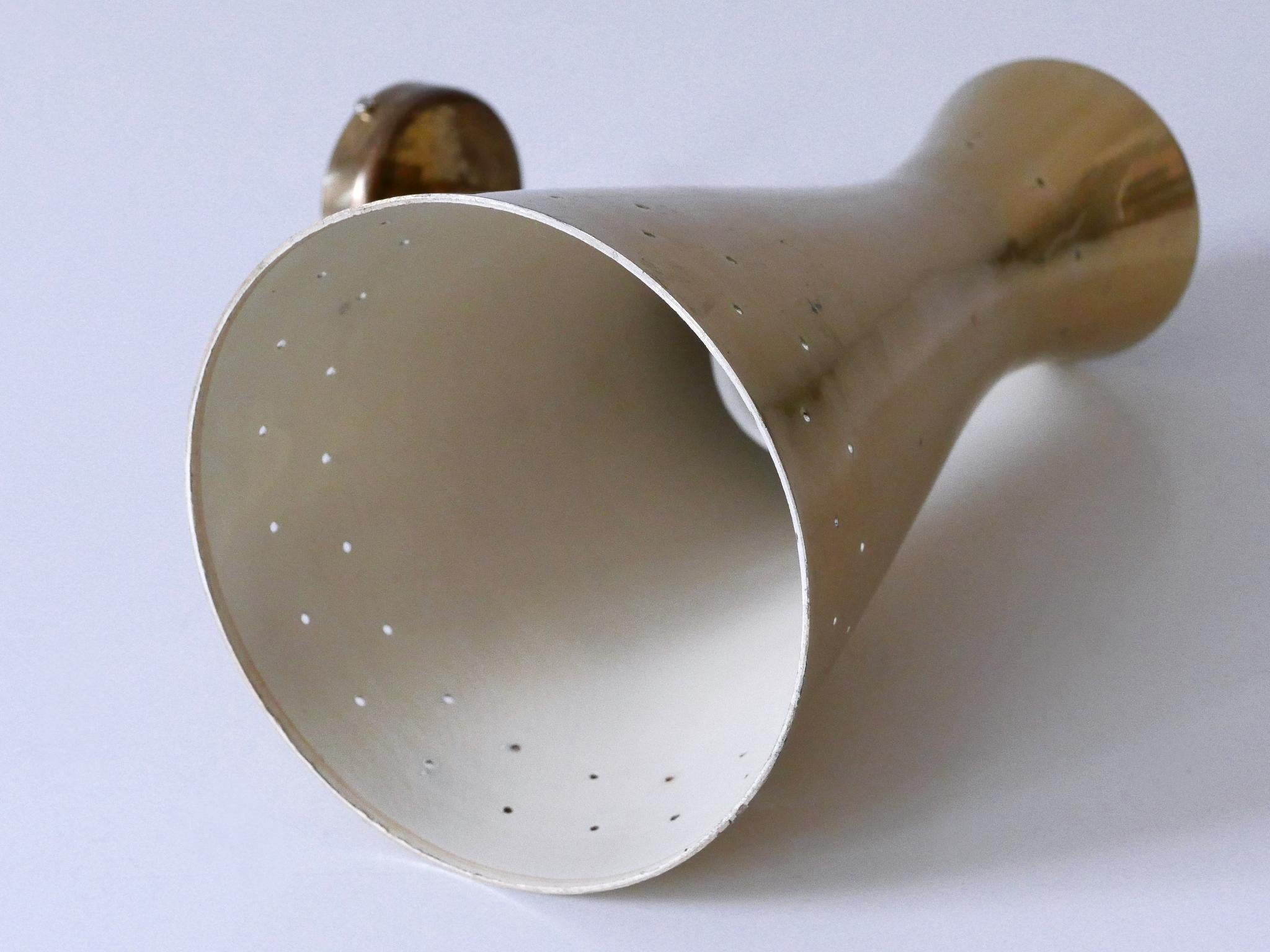 Lovely Mid Century Modern Diabolo Wall Lamp or Sconce Germany 1950s For Sale 11