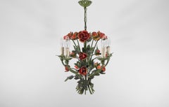 Lovely Mid-Century Modern Florentine Hanging Lamp, 1960s Italy