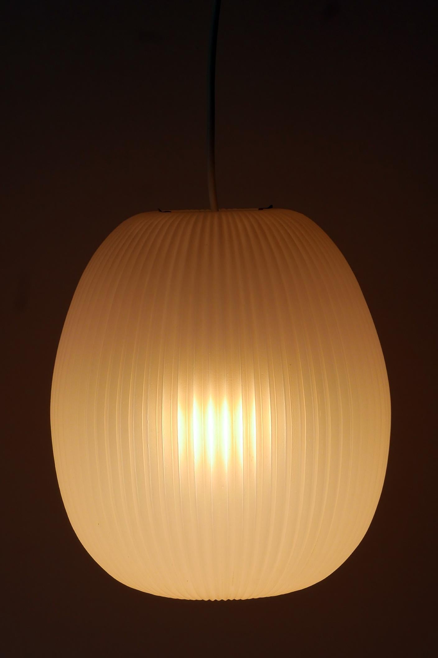 Lovely Mid-Century Modern Pendant Lamp by Aloys F. Gangkofner für Erco 1960s For Sale 10