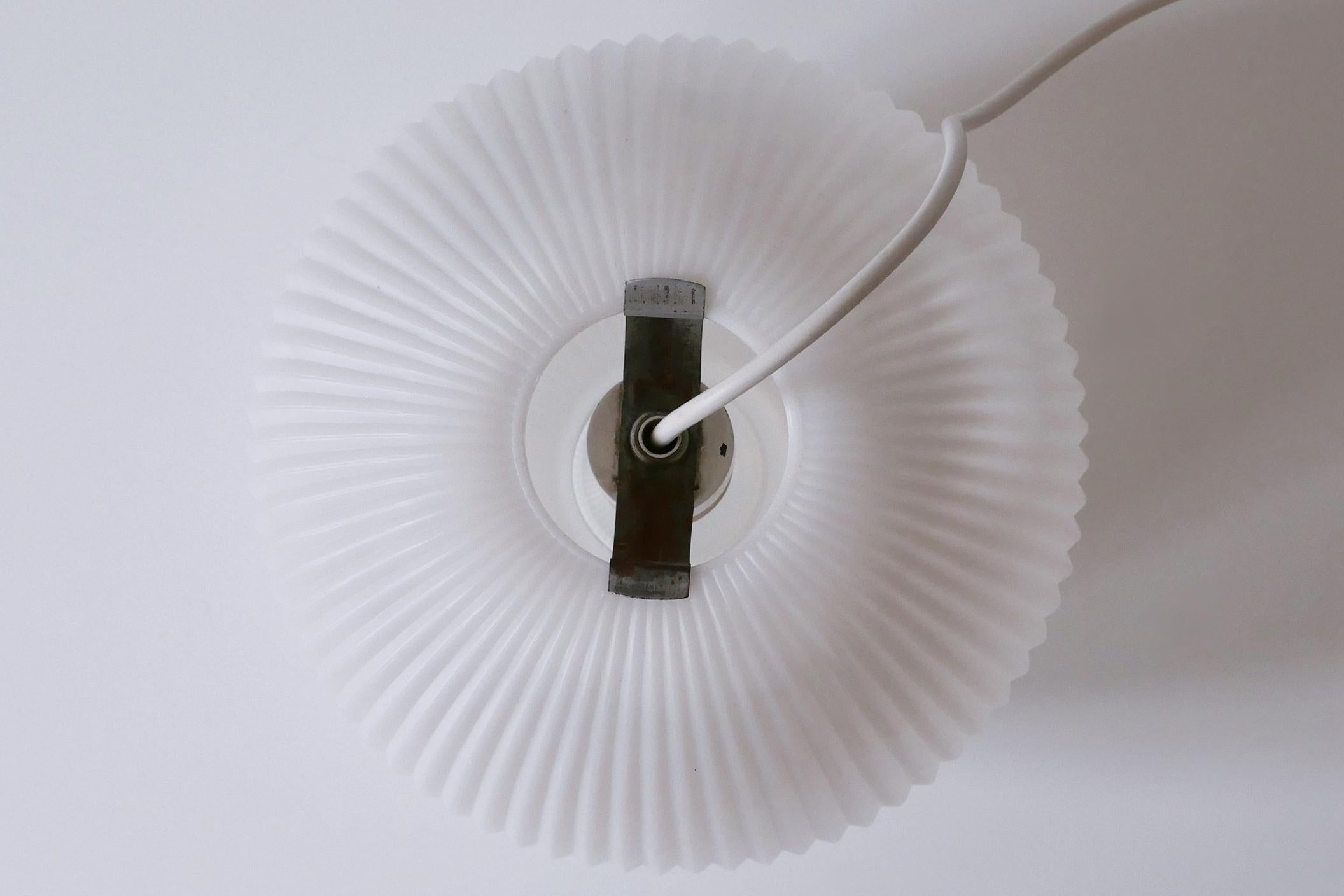 Lovely Mid-Century Modern Pendant Lamp by Aloys F. Gangkofner für Erco 1960s For Sale 12
