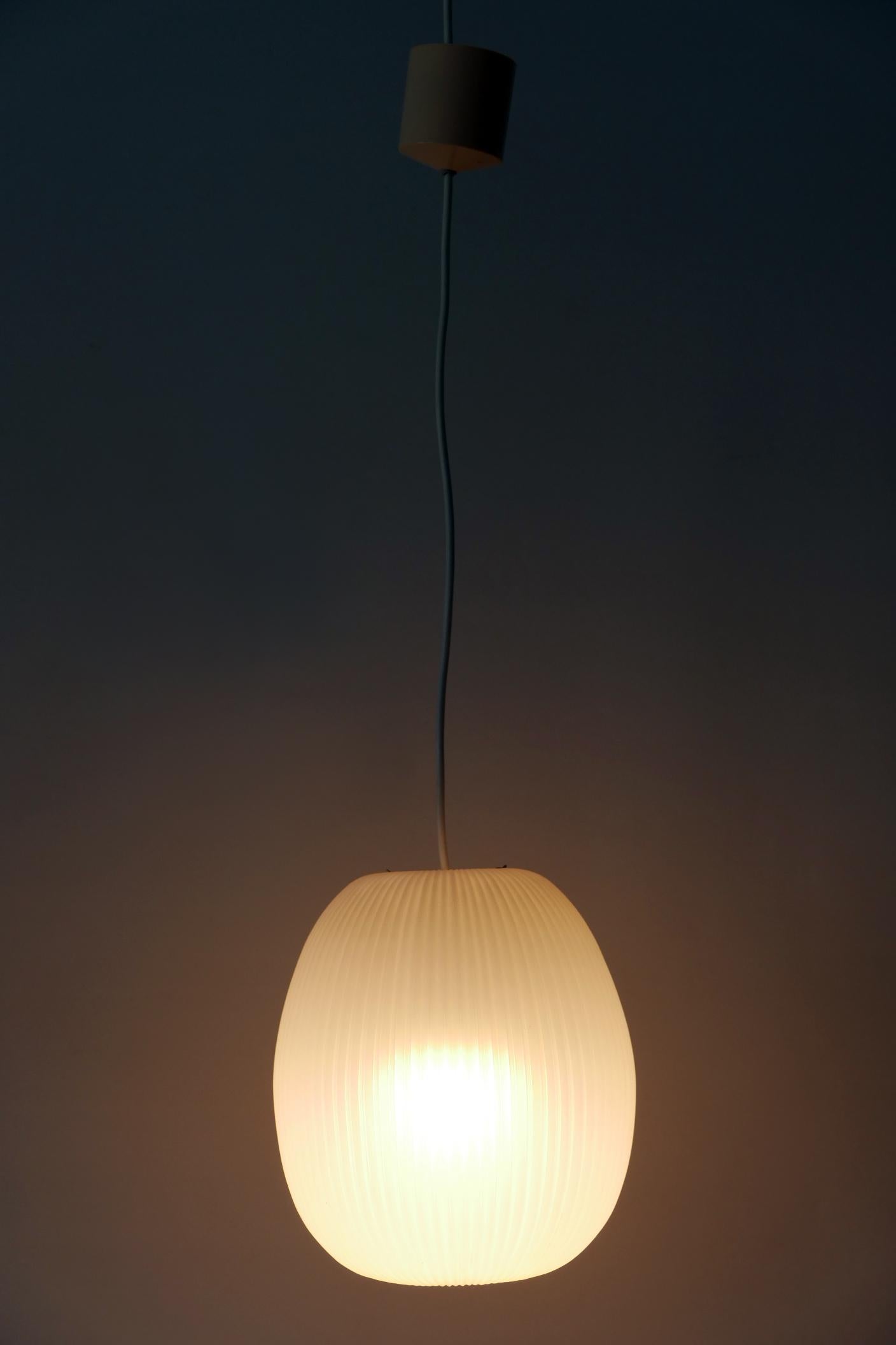 Mid-20th Century Lovely Mid-Century Modern Pendant Lamp by Aloys F. Gangkofner für Erco 1960s For Sale