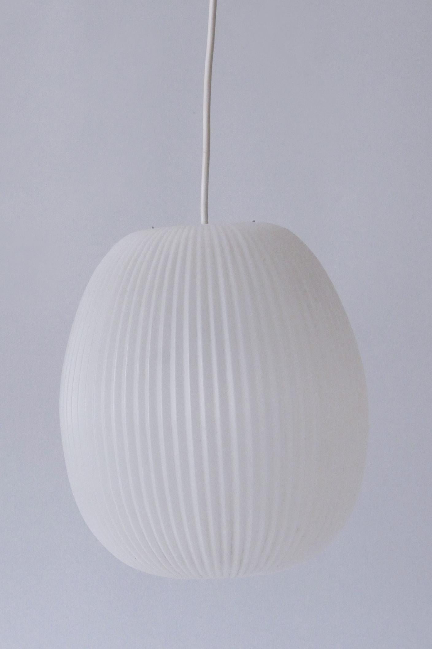 Lovely Mid-Century Modern Pendant Lamp by Aloys F. Gangkofner für Erco 1960s For Sale 2
