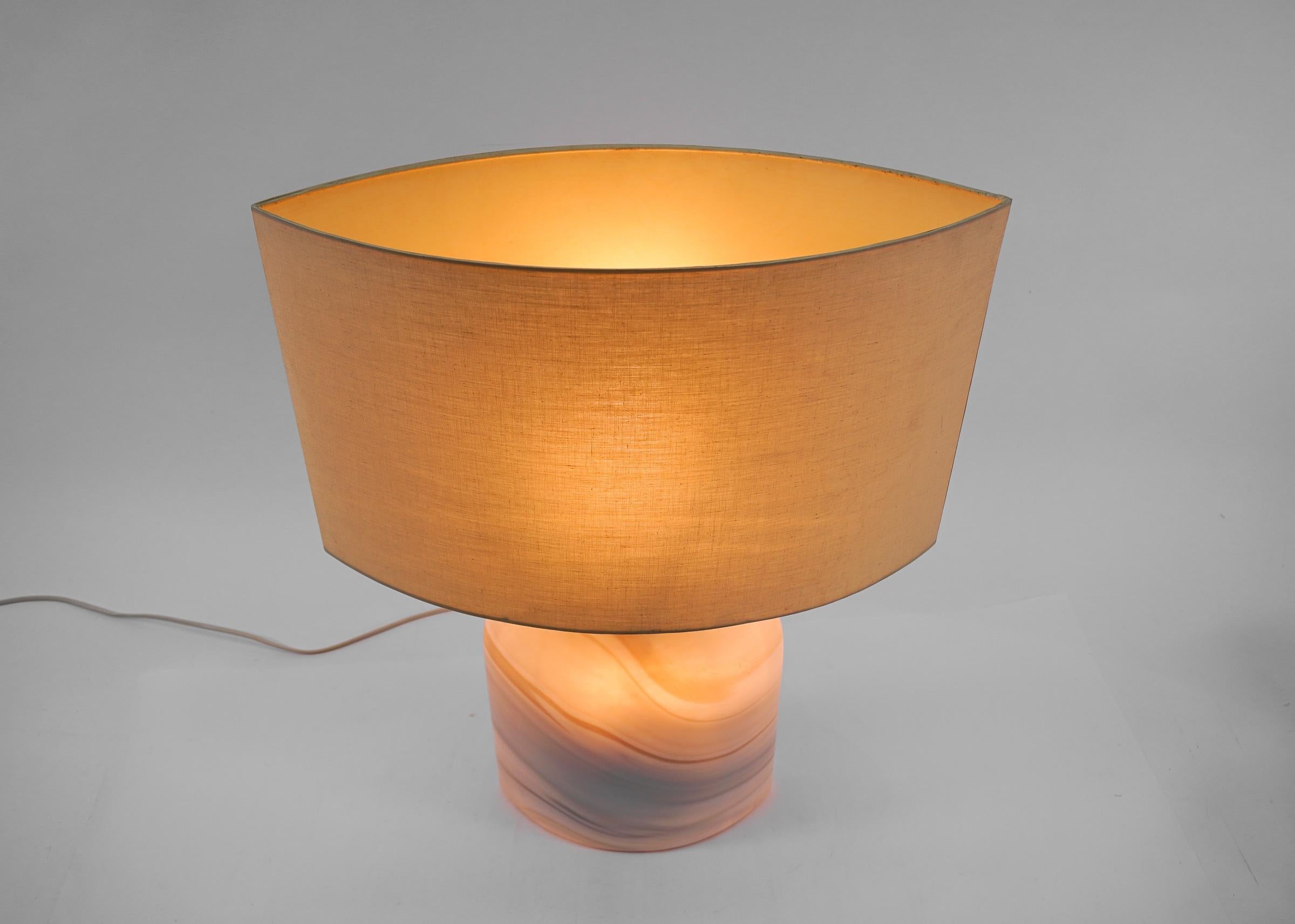 Late 20th Century Lovely Mid-Century Modern Table Lamp by Peill & Putzler for Carrara Arte, 1960s  For Sale