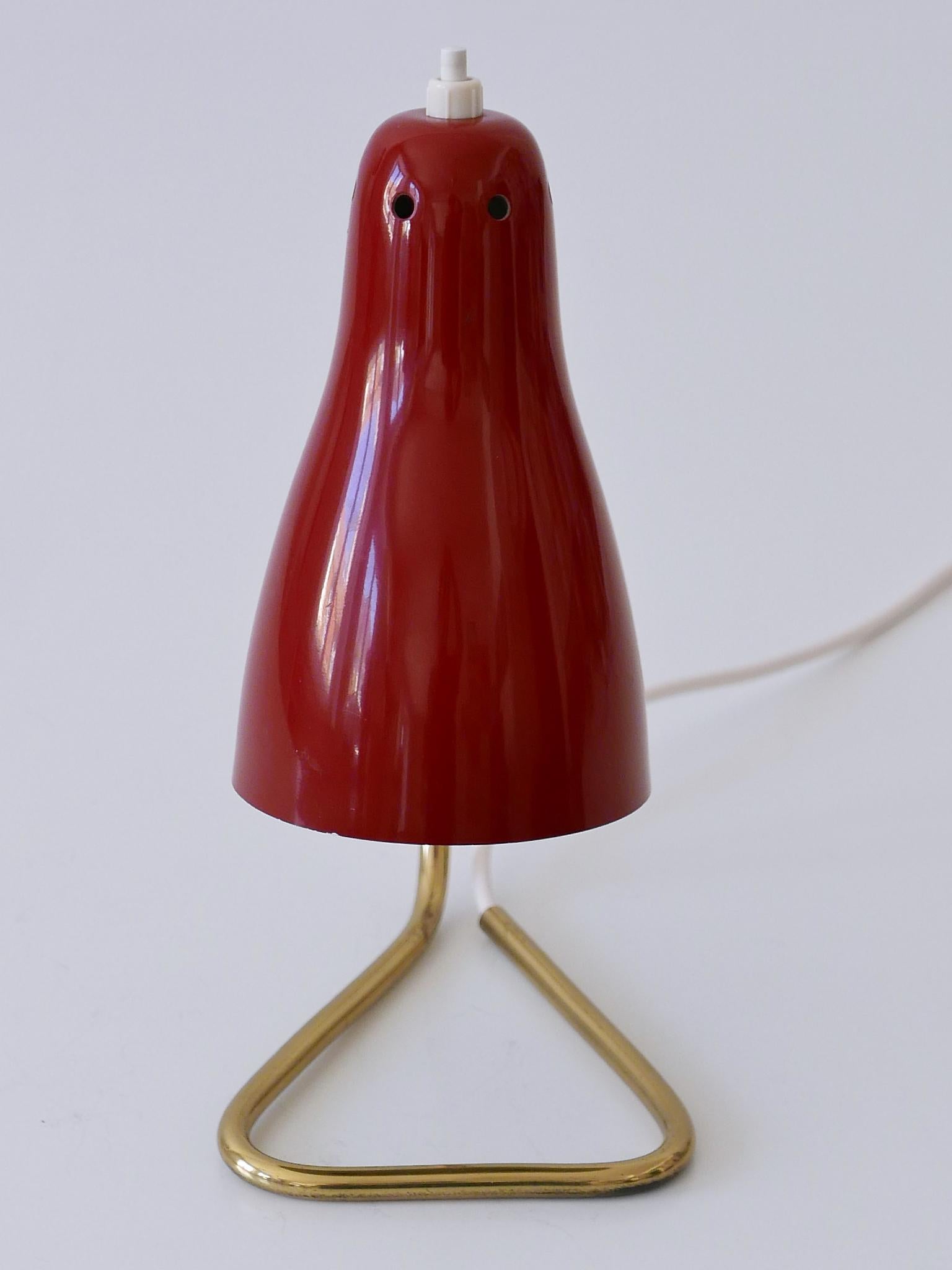 Ravissante lampe de bureau ou applique moderne du milieu du siècle dernier par Rupert Nikoll, Autriche, années 1960 en vente 2