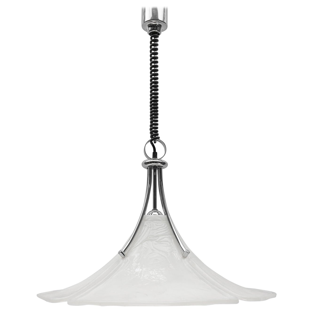 Jolie lampe tulipe moderne du milieu du siècle dernier par Gebrüder Cosack, 1970