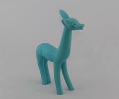 Lovely Midcentury Italian Ceramic Bambi, 1950