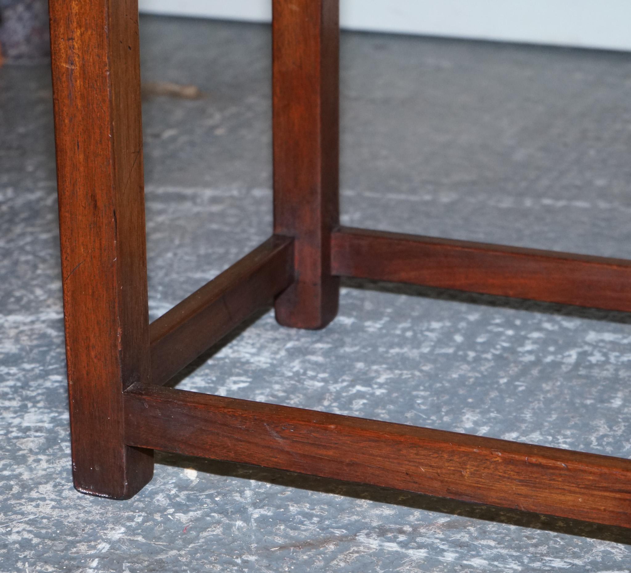 Hardwood LOVELY MILITARY CAMPAIGN SERViNG TABLE CONSOLE TABLE KENNEDY FOR HARRODS LONDON For Sale