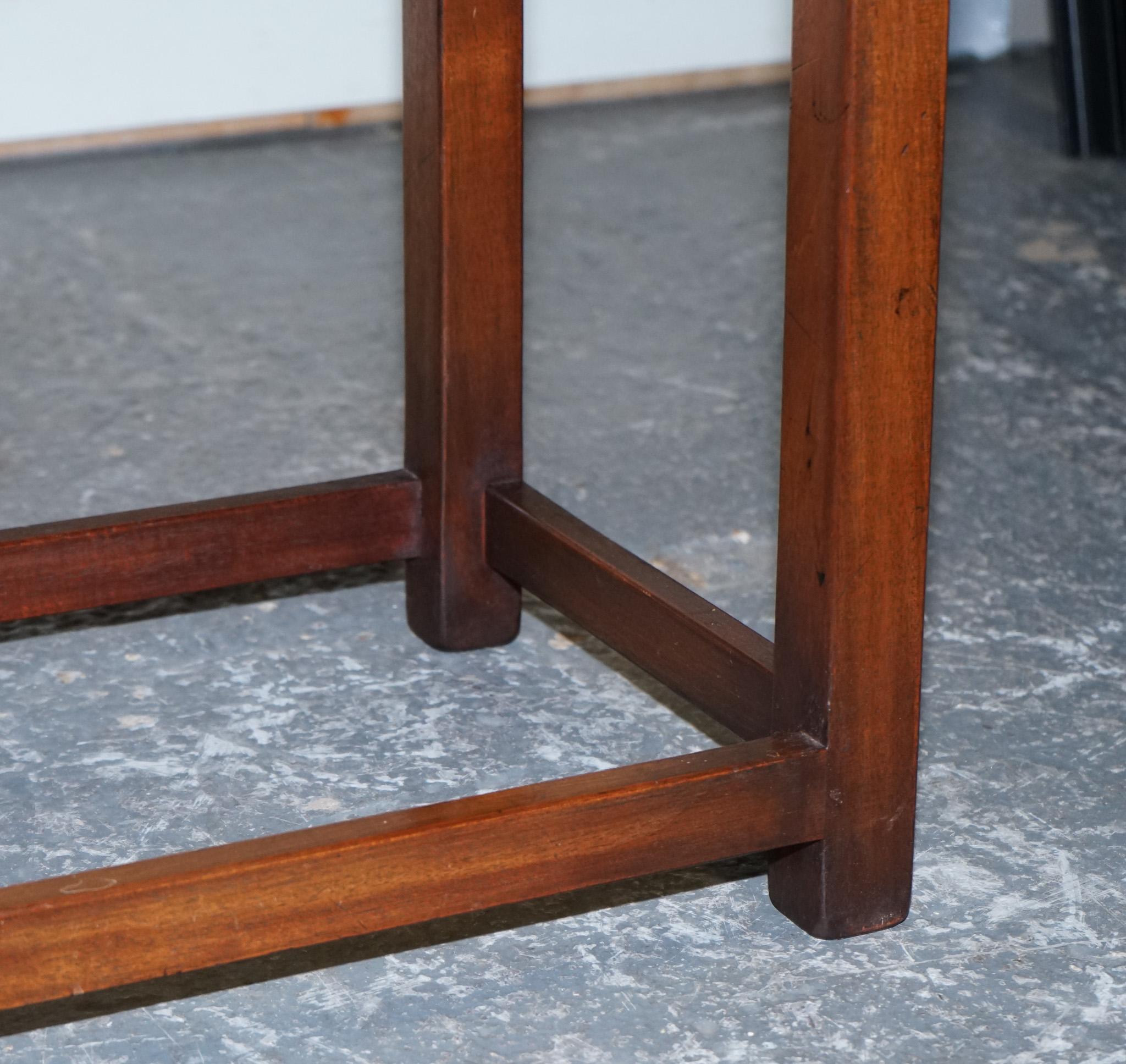LOVELY MILITARY CAMPAIGN SERViNG TABLE CONSOLE TABLE KENNEDY FOR HARRODS LONDON For Sale 1