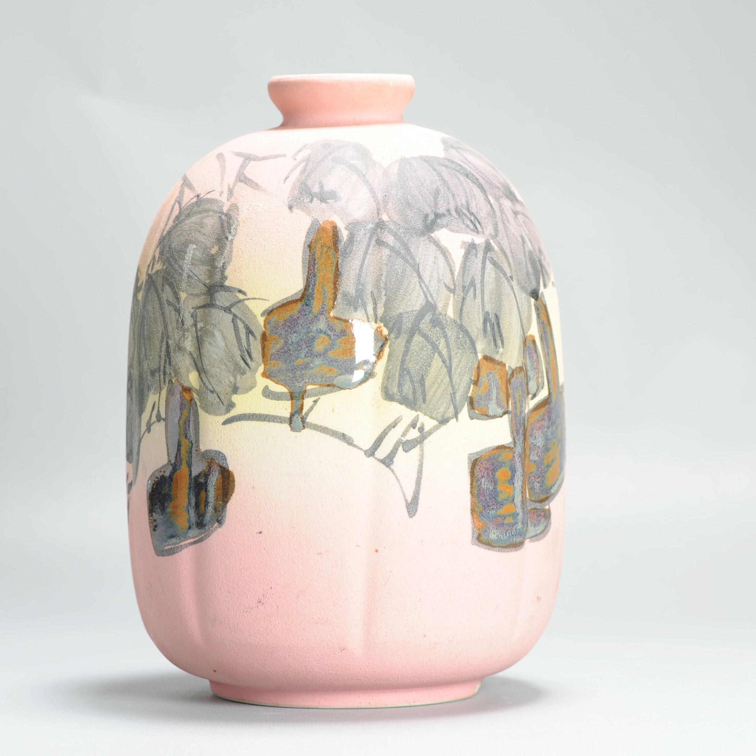Bella porcellana moderna Arte Vaso PROC in porcellana cinese XX/21° secolo in vendita 1