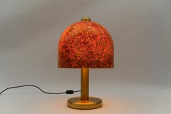 Lovely Multicolored Glass Table Lamp by Peill & Putzler, 1960s