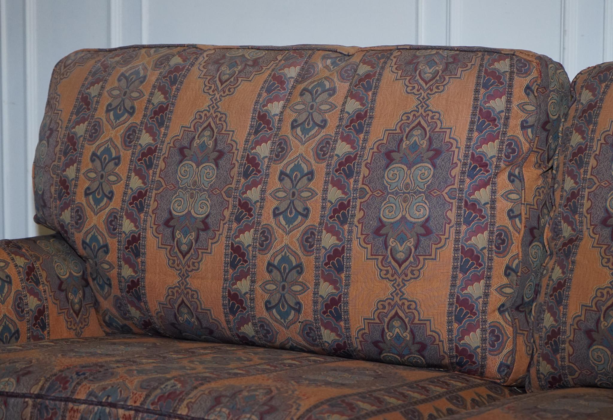 SOFá DE DOS PLAZAS MULTIYORK COUNTRYHOUSE DESMONTABLE FABRiC HOWARD STYLE en Bueno Estado en Pulborough, GB